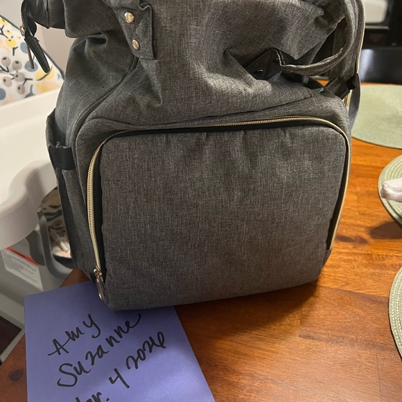 Gray Pump Backpack - Picture 1 of 1
